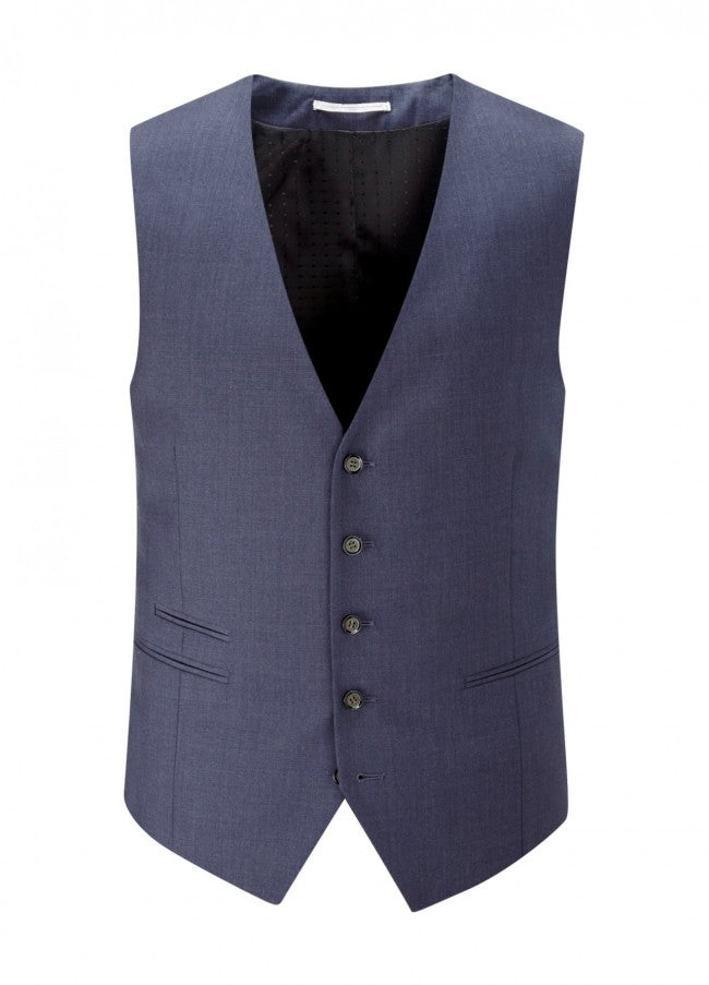 Skopes Joss Indigo Suit Waistcoat Blue