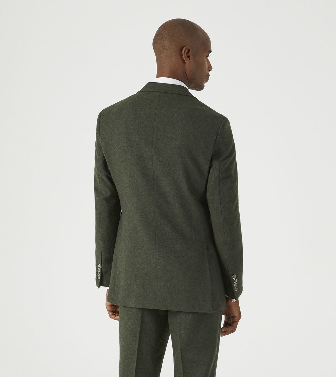 Skopes Jude Herringbone Olive Jacket Green