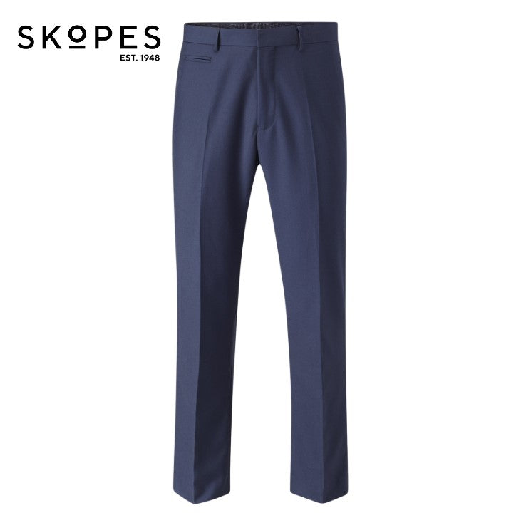 Skopes Kennedy X-Tall Blue Suit Trousers Blue