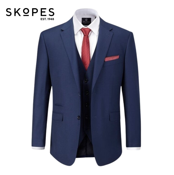 Skopes Kennedy Blue Suit Jacket Blue