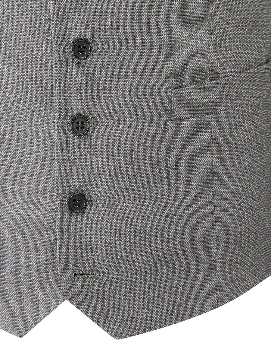 Skopes Kyle X-Long Silver Waistcoat Grey