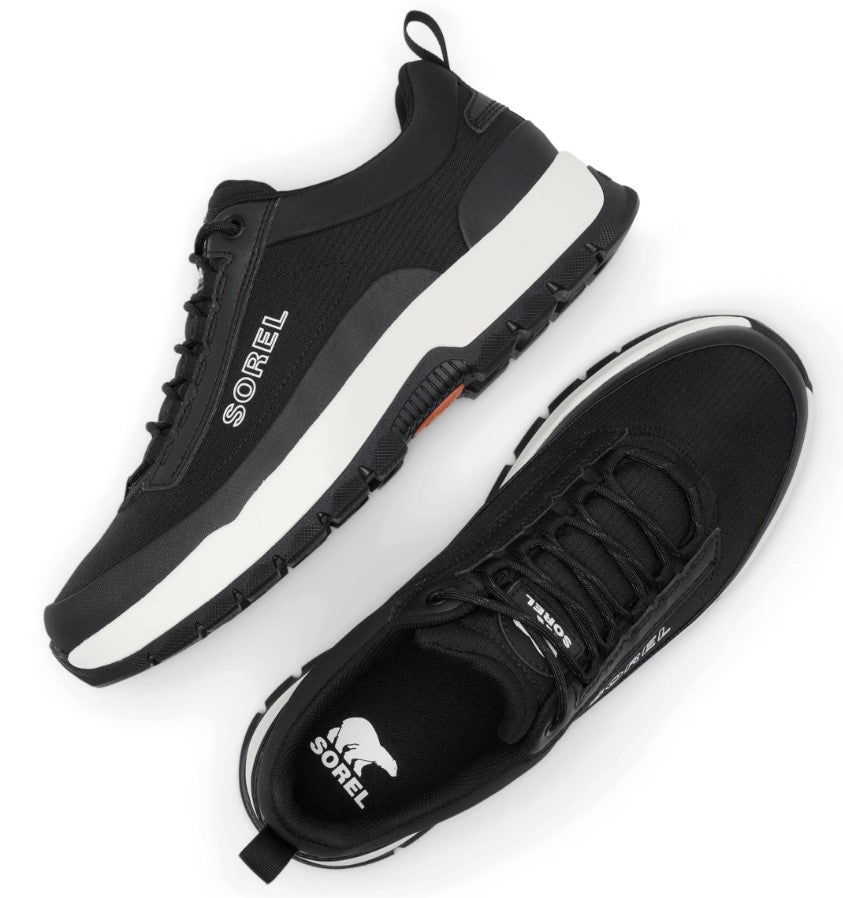 Sorel Outing Low Black & Salt Sneakers Black