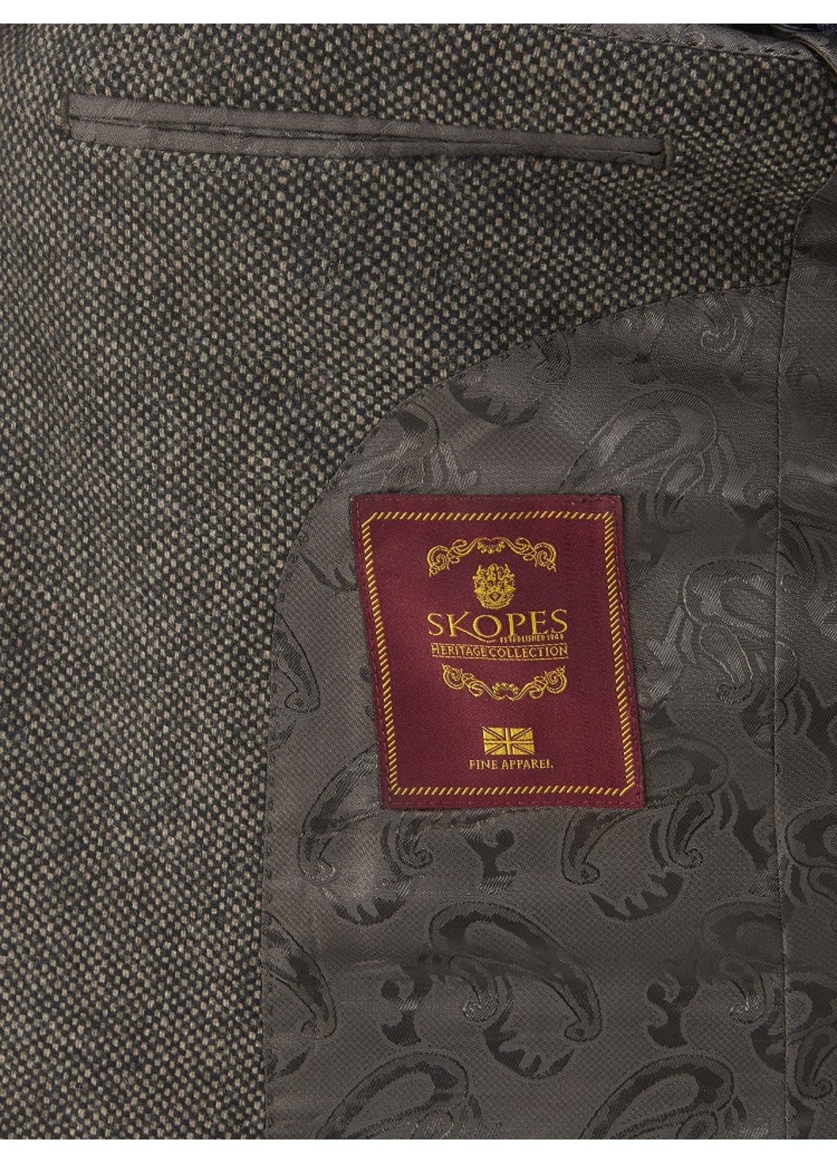 Skopes Thornton Brown Sports Jacket Brown