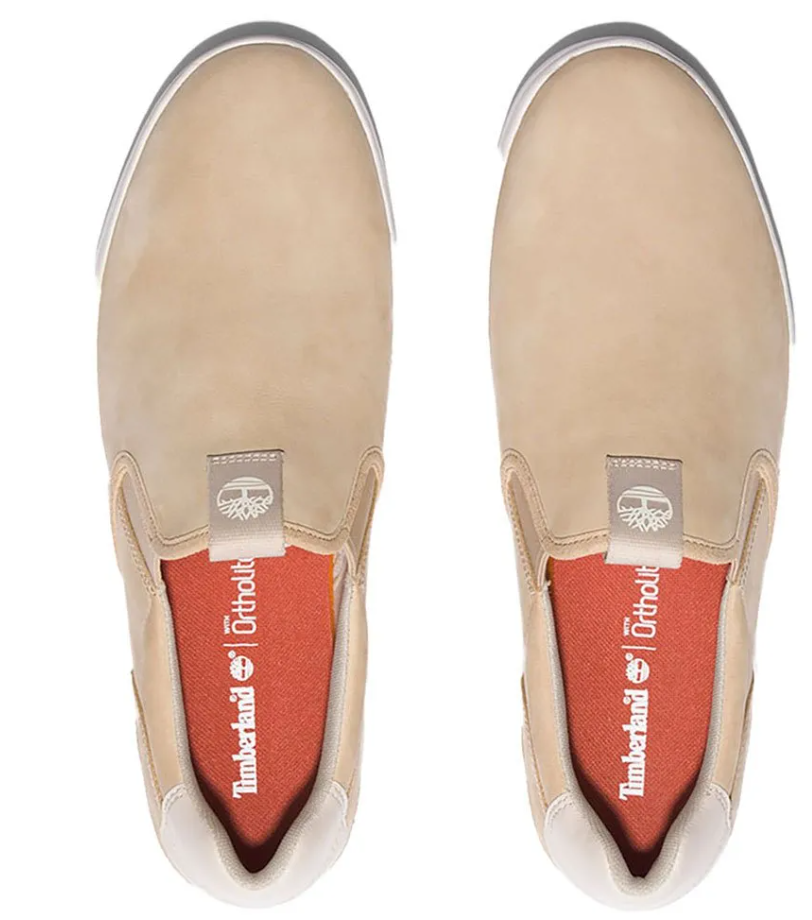 Timberland Seneca Bay Nubuck Slip On Beige