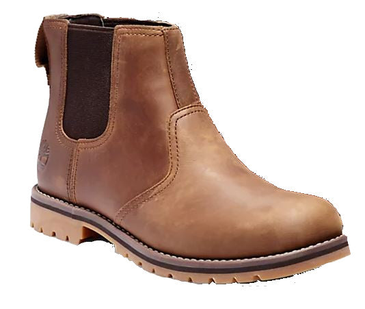 Timberland Larchmont Chelsea Rust Boots Brown