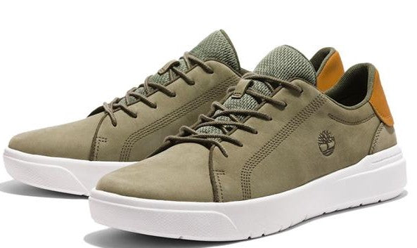 Timberland Seneca Bay Green Lace Trainer Green