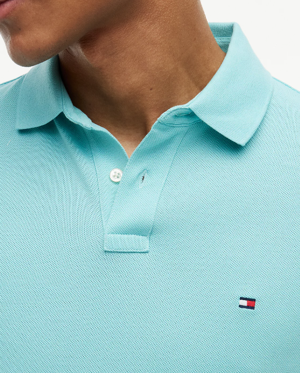Tommy Hilfiger 1985 Arctic Aqua Polo Green