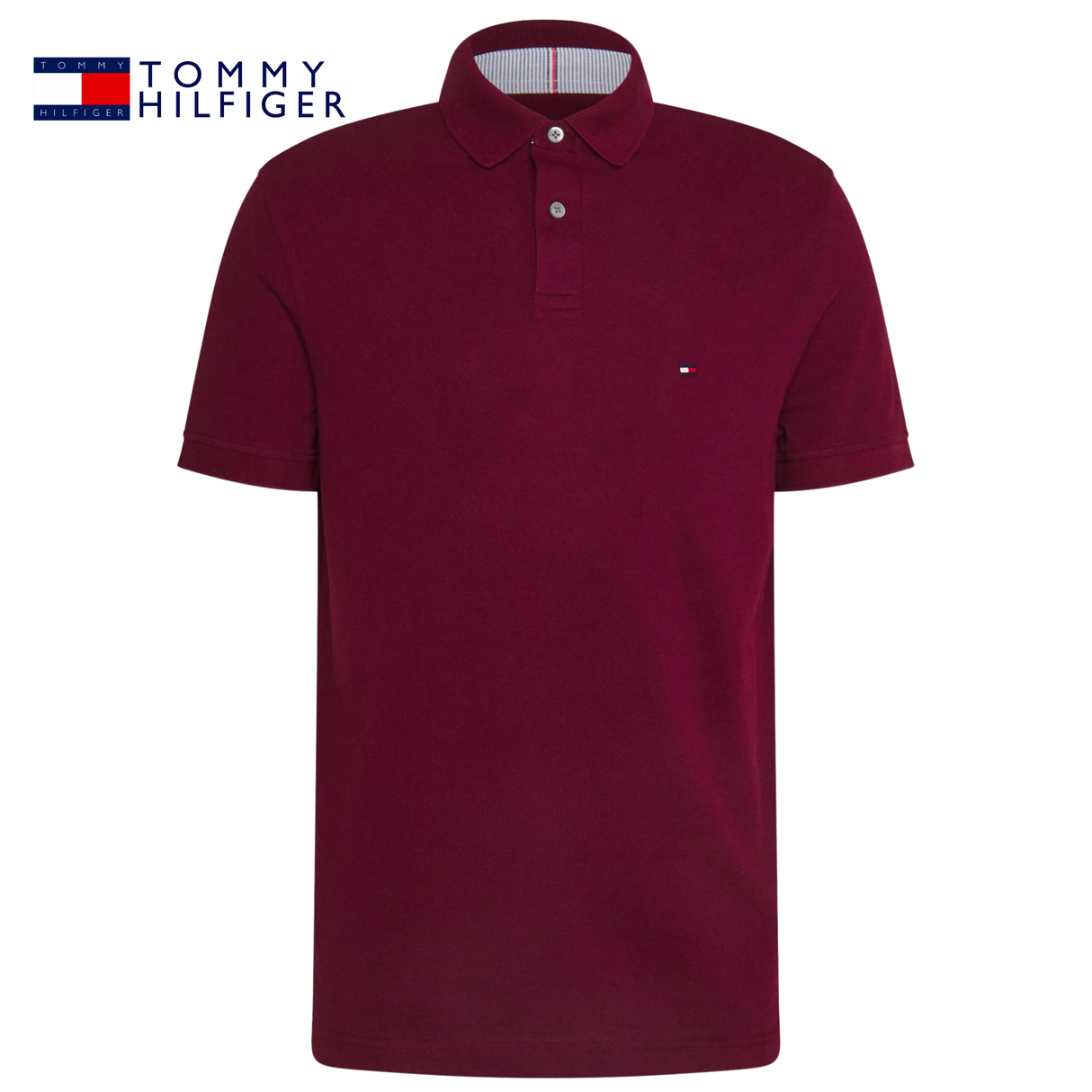 Tommy Hilfiger 1985 Deep Rouge Polo Wine