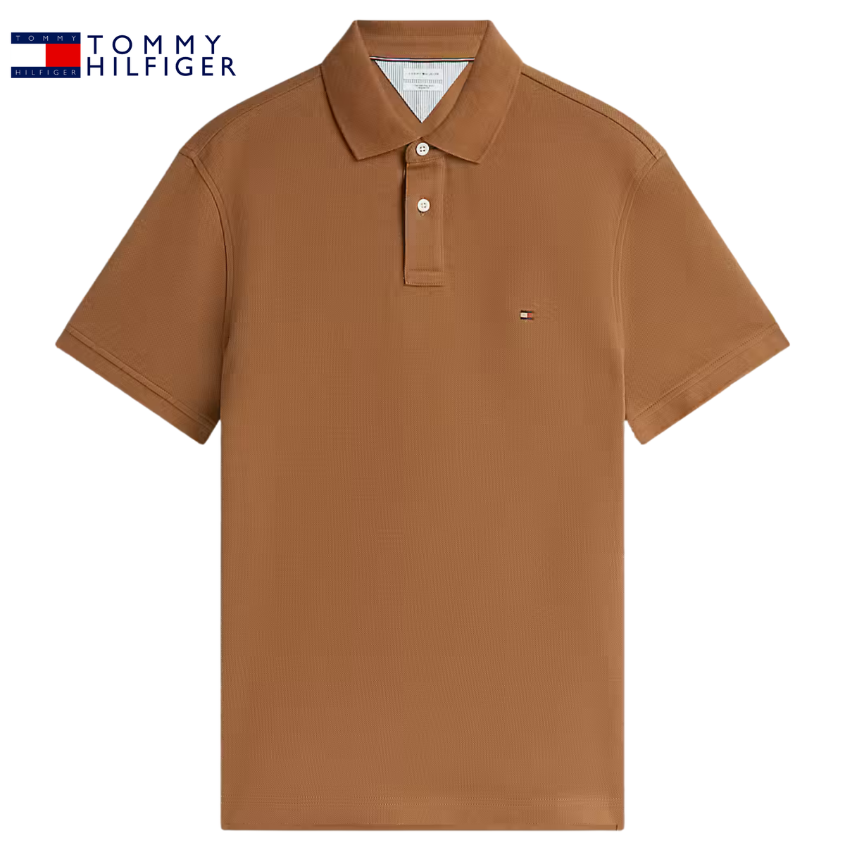 Tommy Hilfiger 1985 Tawny Polo Shirt Brown
