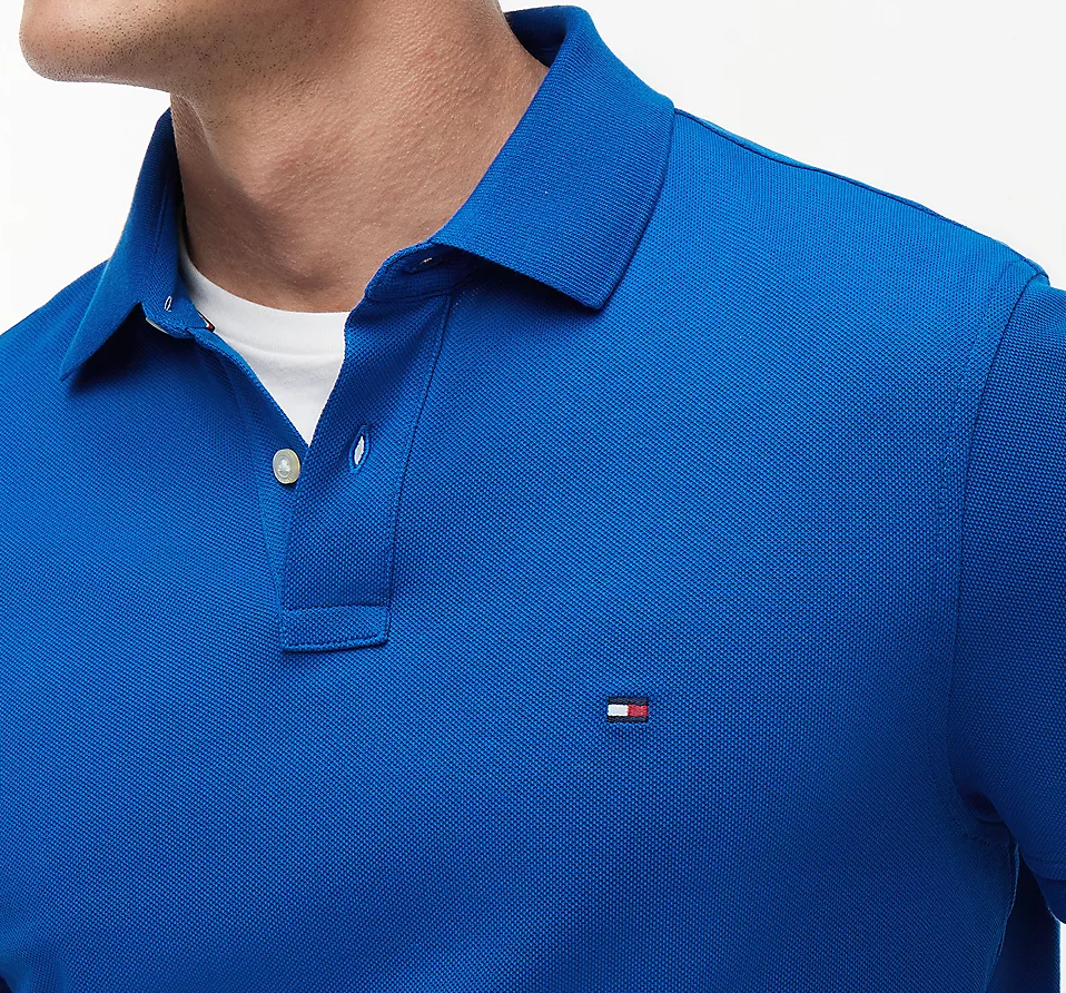 Tommy Hilfiger 1985 Vibrant Blue Polo Blue