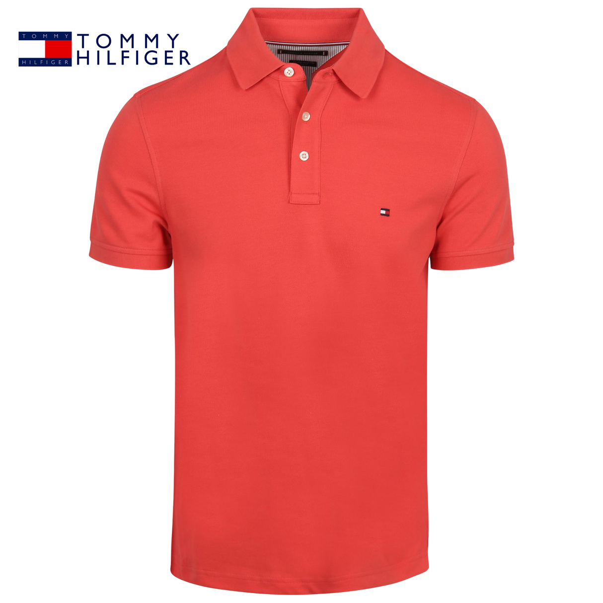 Tommy Hilfiger 1985 Vintage Red Polo Red