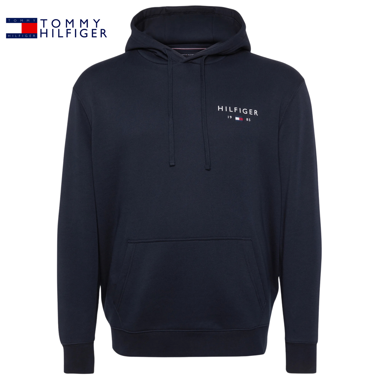 Tommy Hilfiger Brand Love Logo Hoodie Navy