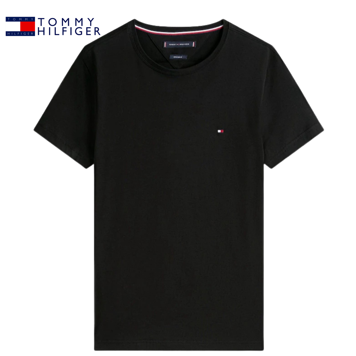 Tommy Hilfiger Core Logo Black T-Shirt Black