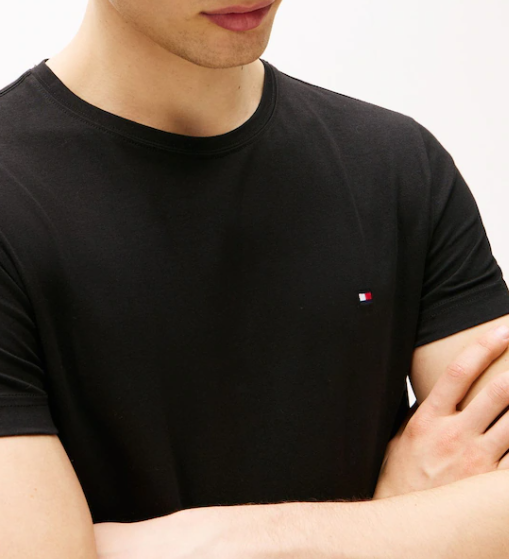 Tommy Hilfiger Core Logo Black T-Shirt Black