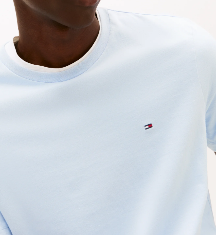 Tommy Hilfiger Seasonal Solid Breezy Tee Blue