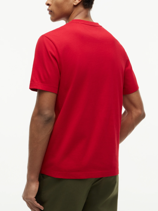 Tommy Hilfiger Seasonal Solid Red Tee Red