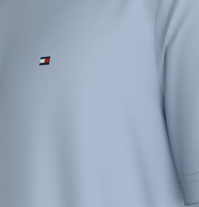 Tommy Hilfiger Core Logo Sky Blue Tee Blue