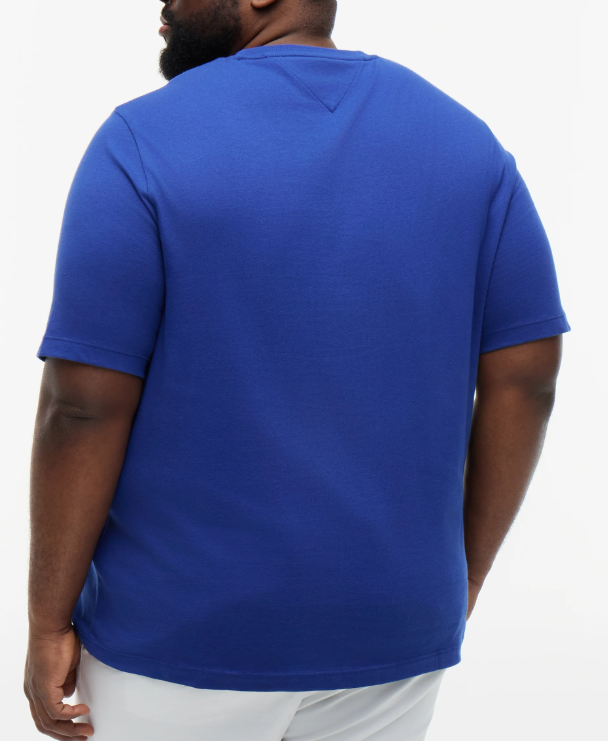 Tommy Hilfiger Seasonal Solid Blue Tee Blue