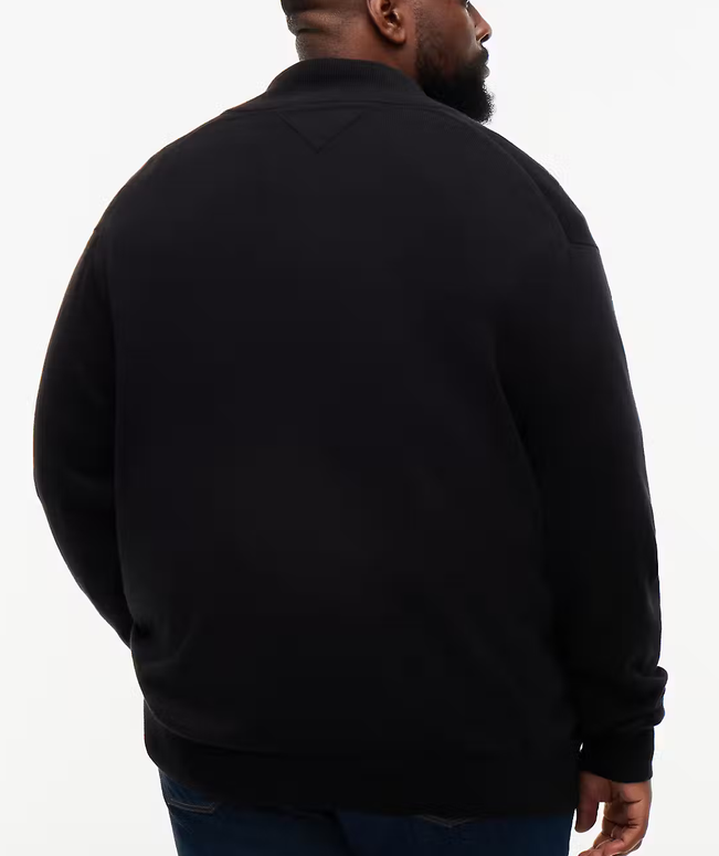 Tommy Hilfiger Full Zip Cashmere Knit Navy