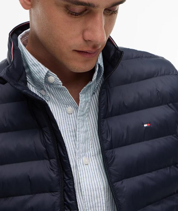 Tommy Hilfiger Packable Navy Gillet Navy