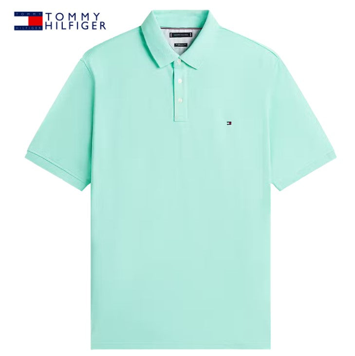 Tommy Hilfiger 1985 Arctic Aqua Polo Green