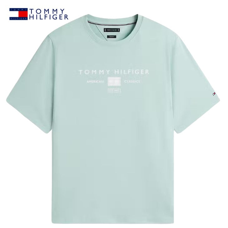 Tommy Hilfiger Brand Love Mint T-Shirt Green