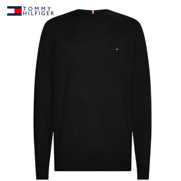 Tommy Hilfiger Cashmere Black Crew Neck Black