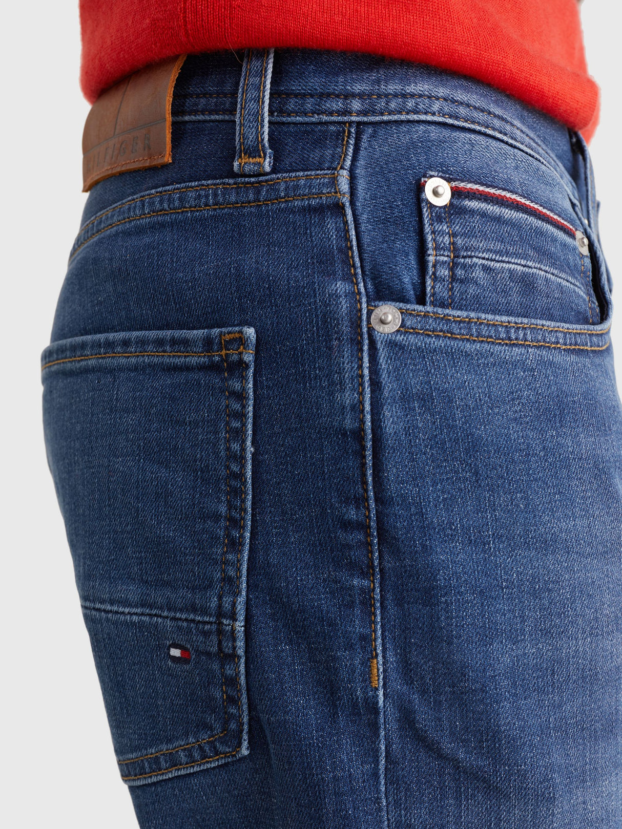 Tommy Hilfiger X-Tall Denton Indigo Jean Blue