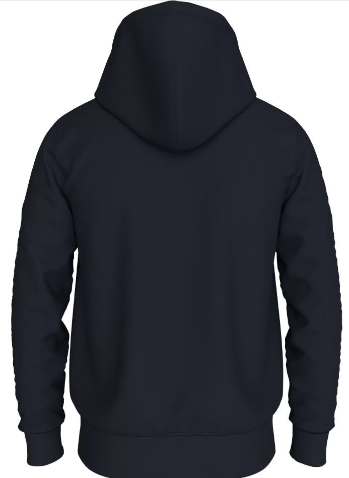 Tommy Hilfiger Flag Logo Navy Zip Hoodie Navy