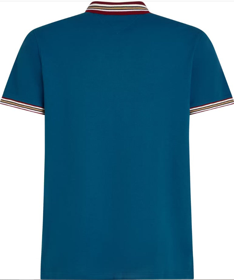 Tommy Hilfiger Gifting Tipped Blue Polo Blue