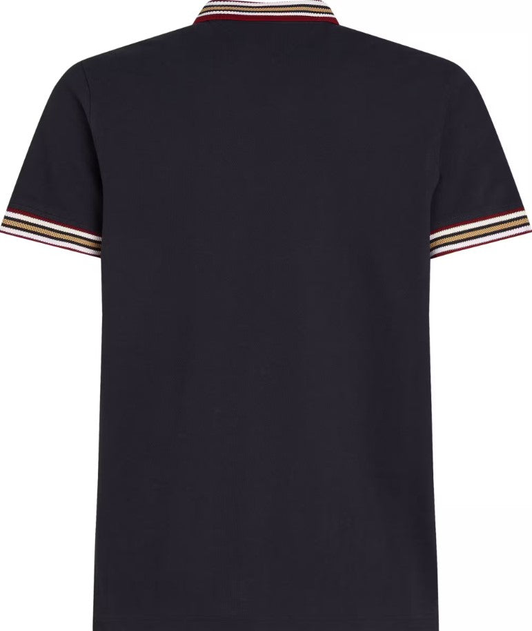 Tommy Hilfiger Gifting Tipped Navy Polo Navy