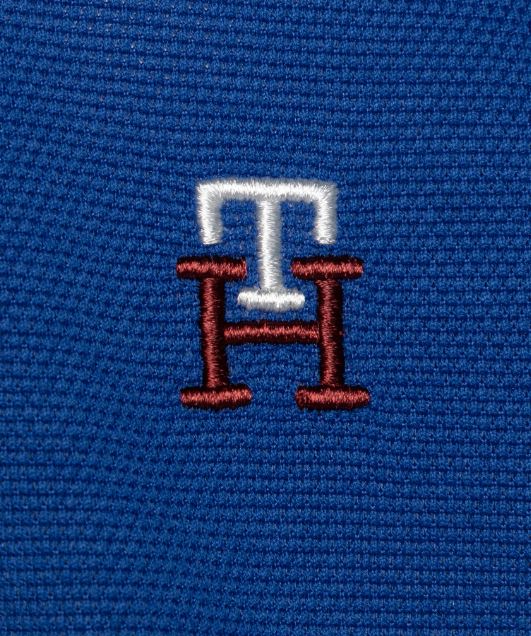 Tommy Hilfiger Monogram Ultra Blue Polo Blue