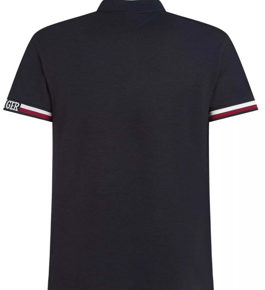 Tommy Hilfiger Monotype Flag Navy Polo Navy
