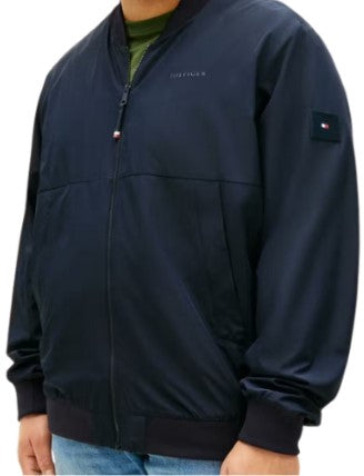Tommy Hilfiger Navy Bomber Jacket Navy