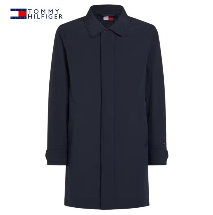 Tommy Hilfiger Packable Navy Car Coat Navy