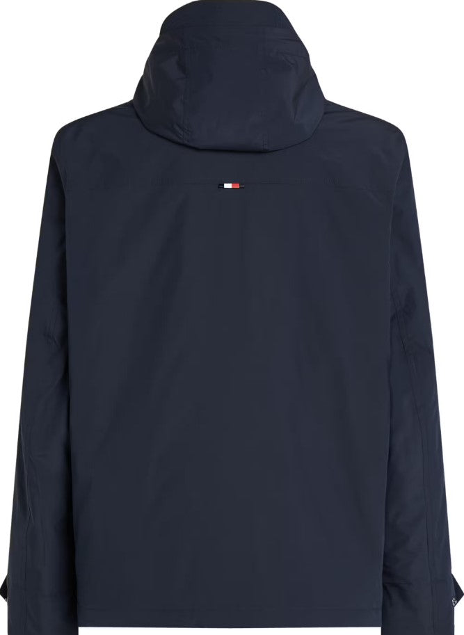 Tommy Hilfiger Packable Hooded Jacket Navy