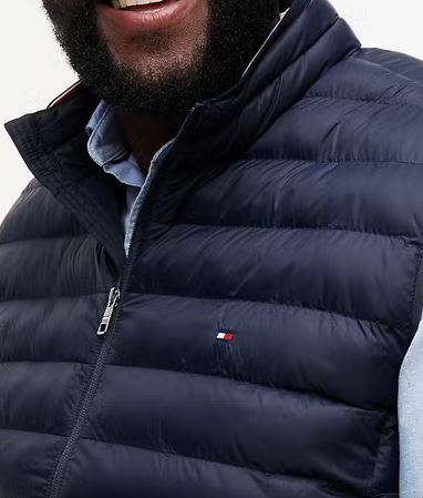 Tommy Hilfiger Packable Navy Gillet Navy
