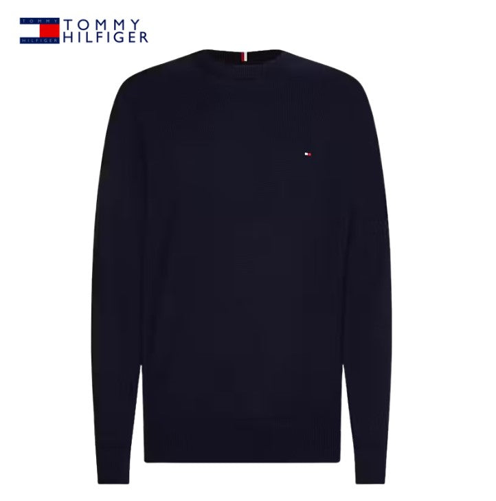 Tommy Hilfiger Cashmere Crew Neck Knit Navy