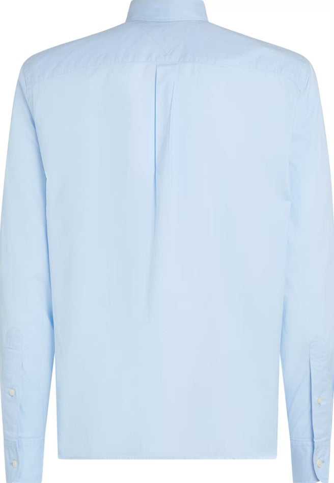 Tommy Hilfiger Poplin Flex Blue Shirt Blue