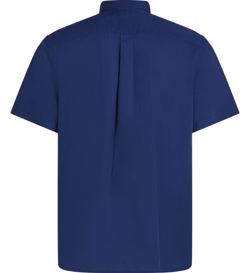 Tommy Hilfiger Poplin Flex Solid Shirt Navy