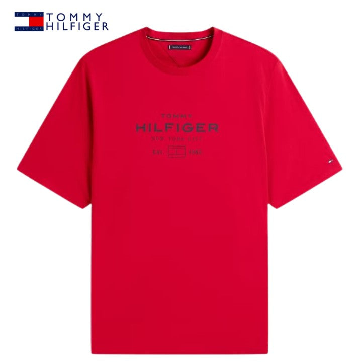 Tommy Hilfiger Stack Graphic Red T-Shirt Red
