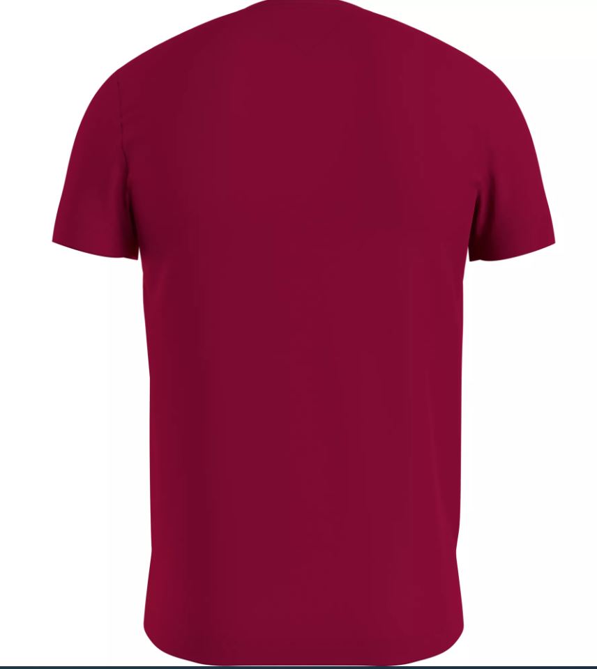 Tommy Hilfiger Stretch Royal Berry Tee Red