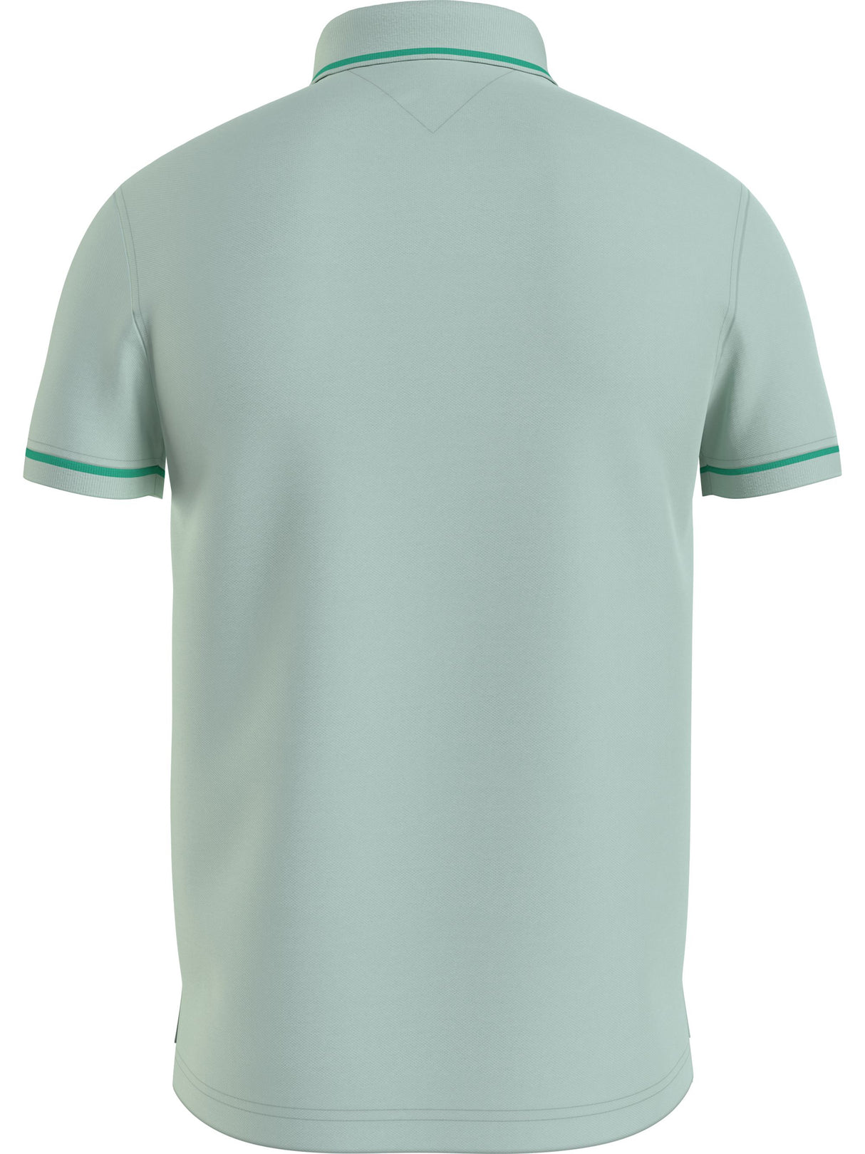 Tommy Hilfiger Tipped Mint Polo Shirt Green