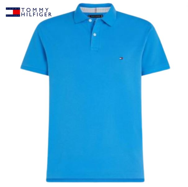 Tommy Hilfiger Shocking Blue Polo Shirt Blue