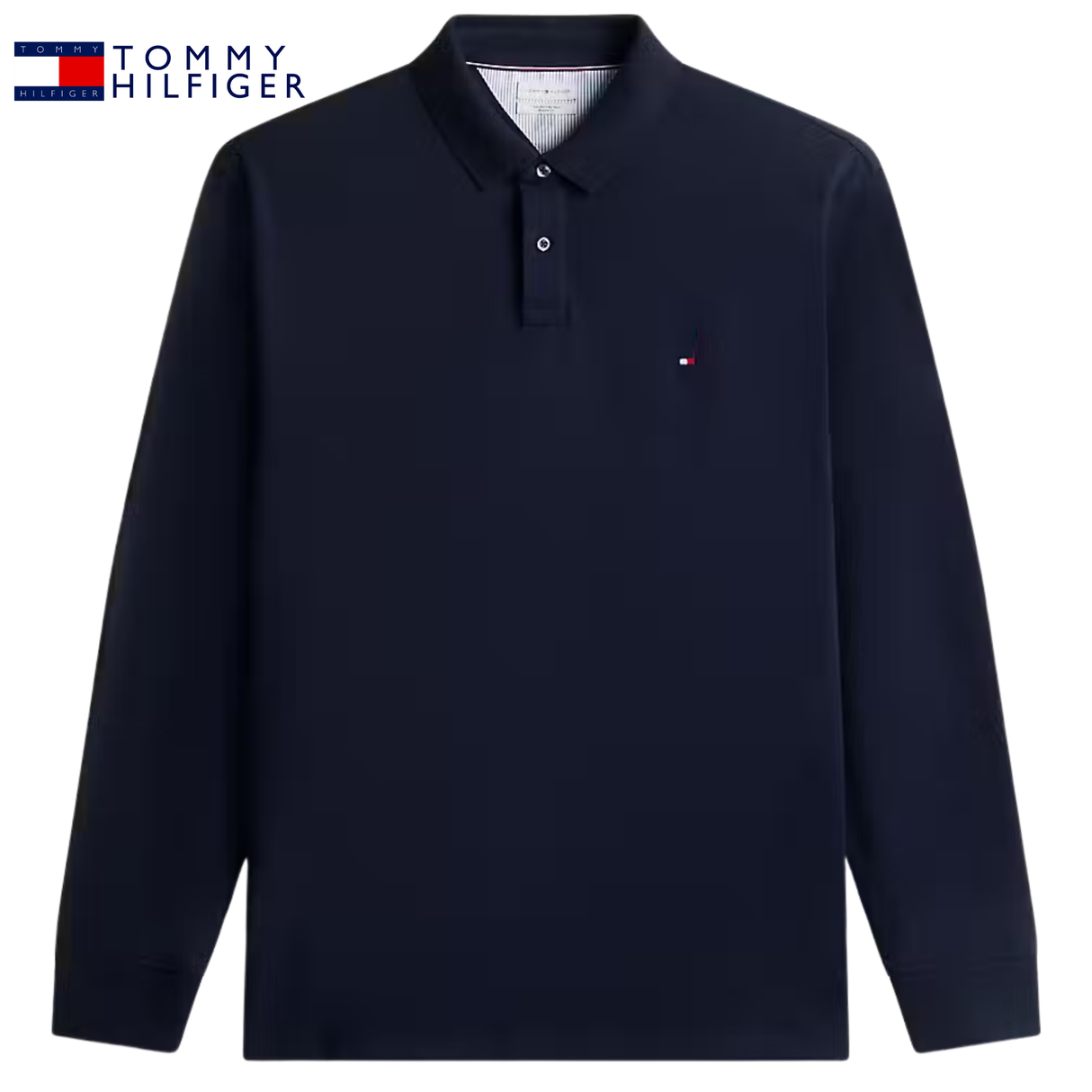 Tommy Hilfiger 1985 Long Sleeve Polo Navy