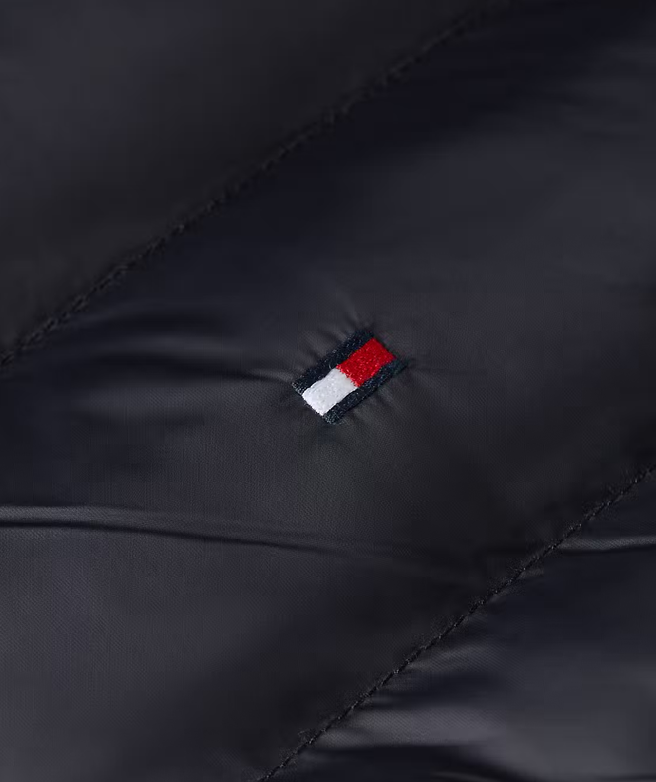 Tommy Hilfiger Mix Media Hooded Jacket Navy