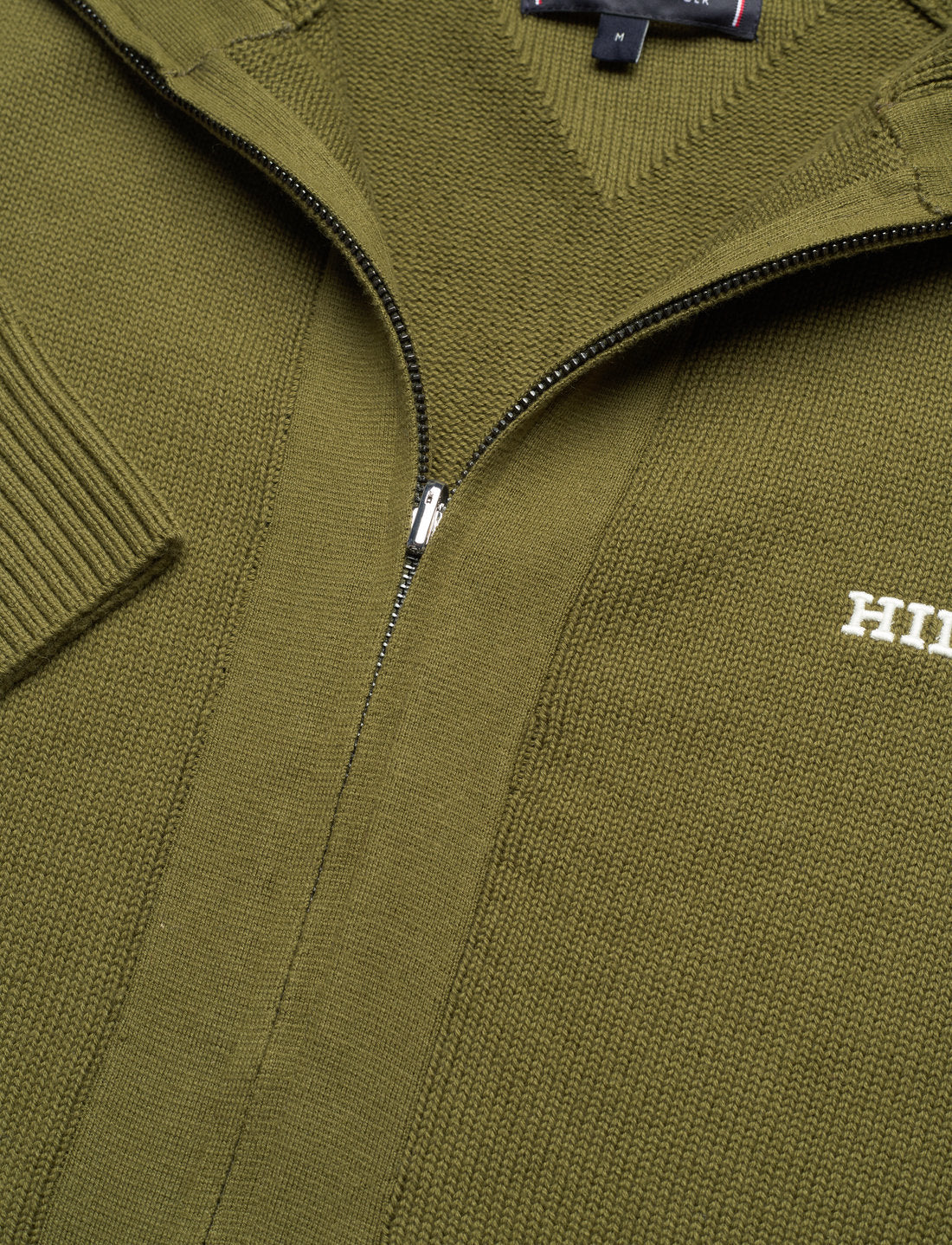 Tommy Hilfiger Monotype Green Knit Green
