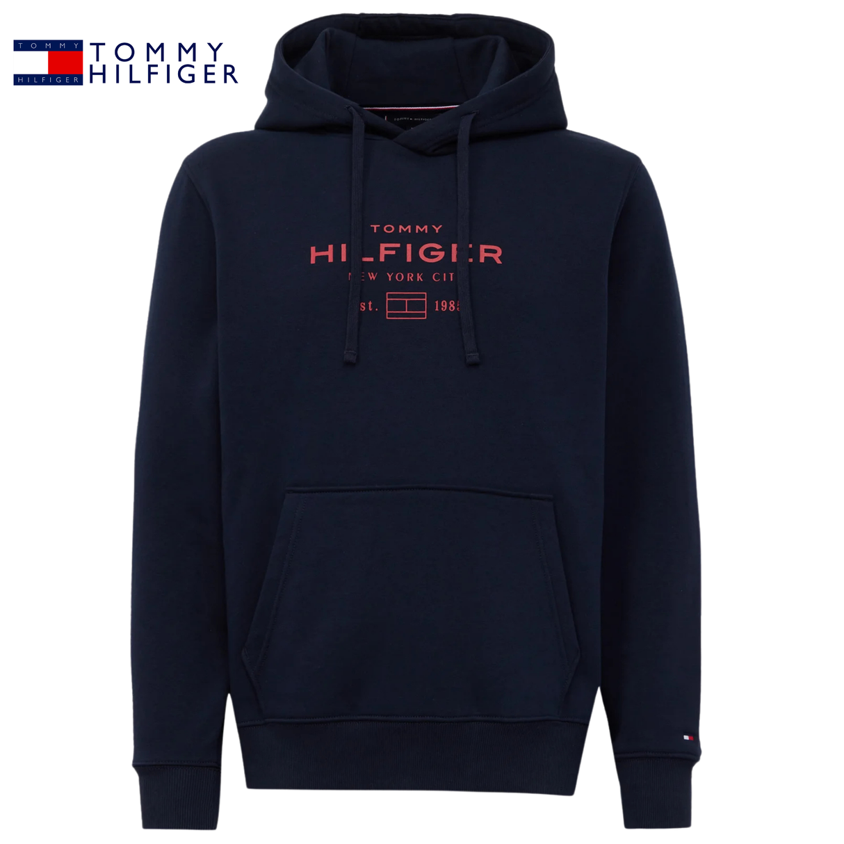 Tommy Hilfiger Oval Graphic Navy Hoodie Navy