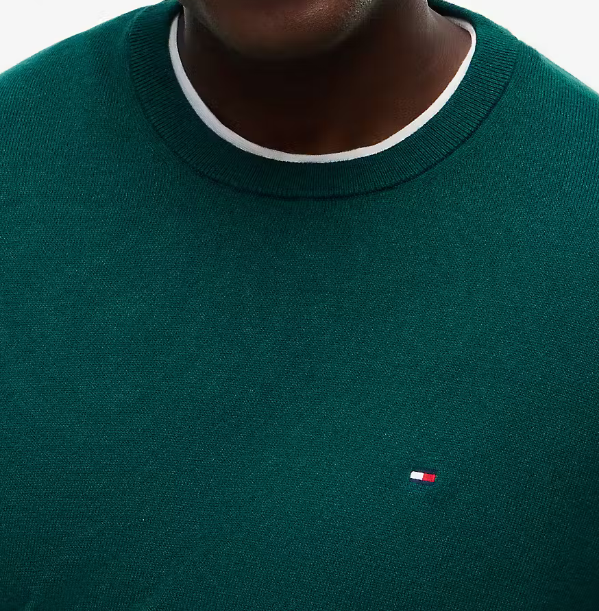 Tommy Hilfiger Cashmere Green Crew Neck Green