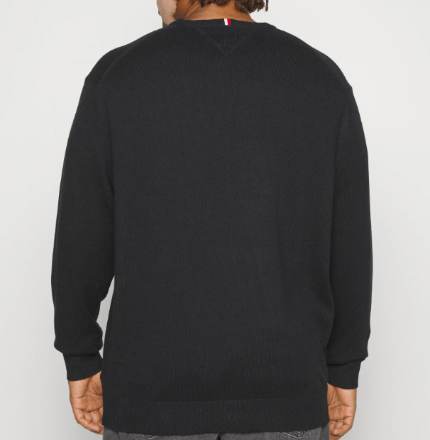 Tommy Hilfiger Cashmere Black Crew Neck Black